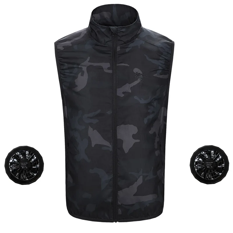 Men Anti-UV Hiking Vest USB Fan Fast Cooling Air Conditioning Clothes Women Hunt Tactical Vests Outdoor High Temperature Jackets
Men Anti-UV Hiking Vest USB Fan Fast Cooling Air Conditioning Clothes Women Hunt Tactical Vests Outdoor High Temperature Jackets