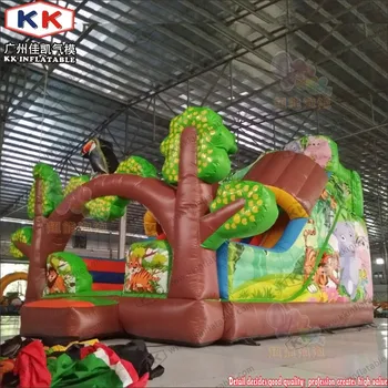 Forest theme inflatable dry slide bouncer slide with double lane inflatable slide for sale
Forest theme inflatable dry slide bouncer slide with double lane inflatable slide for sale