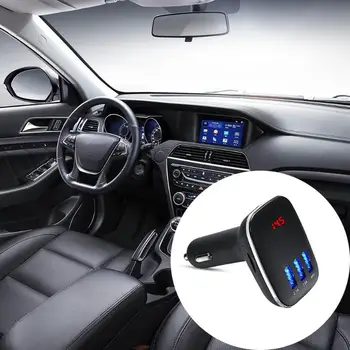 Car Bluetooth Music MP3 Player Hand-Free Card Machine Dual USB Charger interface Car Charger Modulator Car Player High Quality
Car Bluetooth Music MP3 Player Hand-Free Card Machine Dual USB Charger interface Car Charger Modulator Car Player High Quality