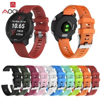 20mm Silicone Watchband for Garmin Forerunner 245M 245 645 Approach S40 Bracelet Band Strap for Samsung Galaxy Watch 42mm S2
20mm Silicone Watchband for Garmin Forerunner 245M 245 645 Approach S40 Bracelet Band Strap for Samsung Galaxy Watch 42mm S2