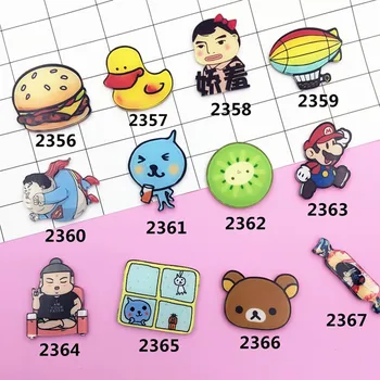 12 PC Cartoon Hamburger duck Bear Brooch Acrylic Badges Icons on Backpack Pin Badge Decoration suit for Bags and Clothing
12 PC Cartoon Hamburger duck Bear Brooch Acrylic Badges Icons on Backpack Pin Badge Decoration suit for Bags and Clothing