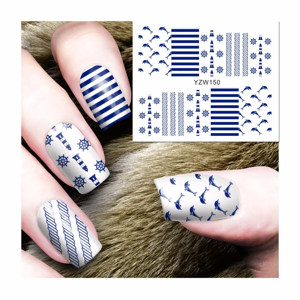 LCJ Water Transfer Nail Art Stickers Decals For Nail Tips Decoration DIY Fashion Nail Art Accessories 150
LCJ Water Transfer Nail Art Stickers Decals For Nail Tips Decoration DIY Fashion Nail Art Accessories 150