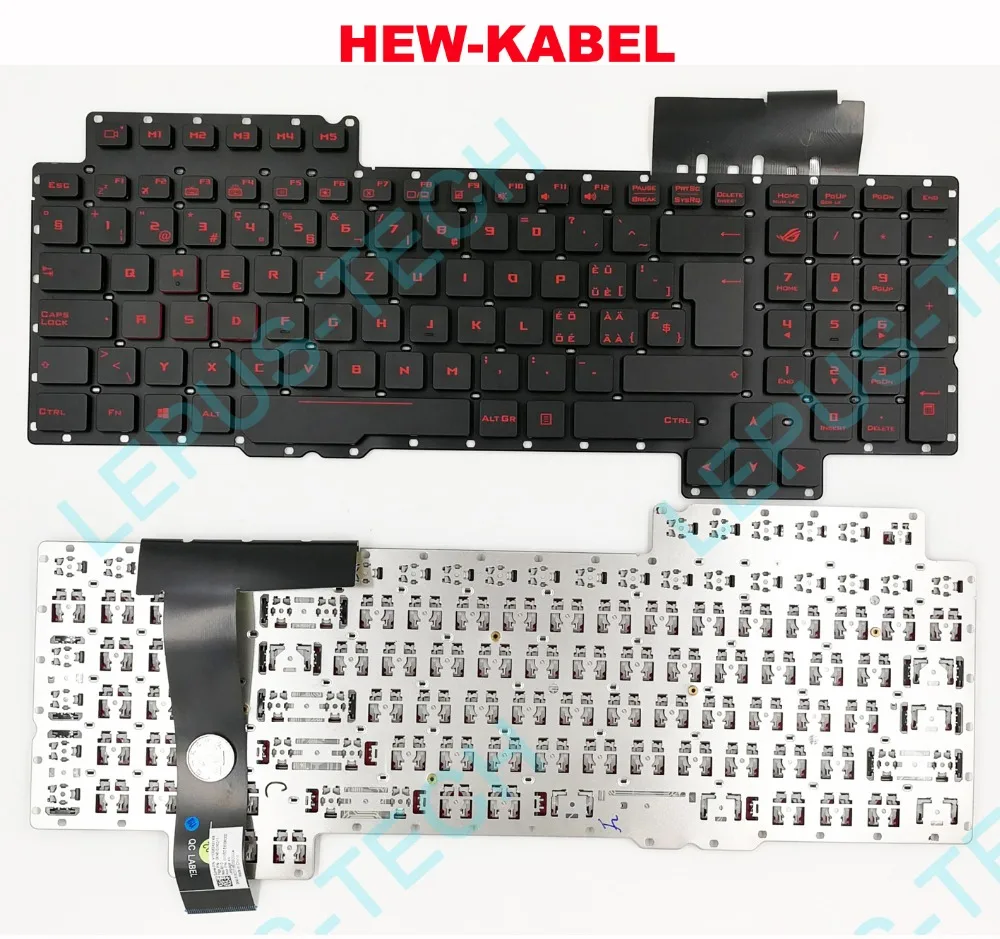 Keyboard for ASUS ROG G752 G752V G752VL G752VM G752VS G752VT G752VY SWISS SW SF UK with backlight Keyboard
Keyboard for ASUS ROG G752 G752V G752VL G752VM G752VS G752VT G752VY SWISS SW SF UK with backlight Keyboard