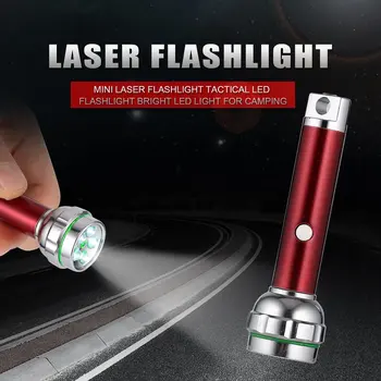 Mini Laser Flashlight Tactical LED Flashlight Bright LED Light UV Blacklight for Hunting Camping Hiking 5 colors optional
Mini Laser Flashlight Tactical LED Flashlight Bright LED Light UV Blacklight for Hunting Camping Hiking 5 colors optional