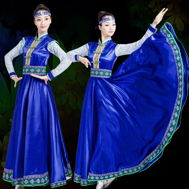 blue mongolia national dress minority dress chinese national dance costumes for women festival dance clothing vintage clothing
blue mongolia national dress minority dress chinese national dance costumes for women festival dance clothing vintage clothing