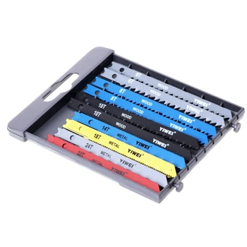 14Pcs/Set Reciprocating Saw Blade Multi Cutting Jig Saw Blades For Metal Wood Cutter Tools
14Pcs/Set Reciprocating Saw Blade Multi Cutting Jig Saw Blades For Metal Wood Cutter Tools