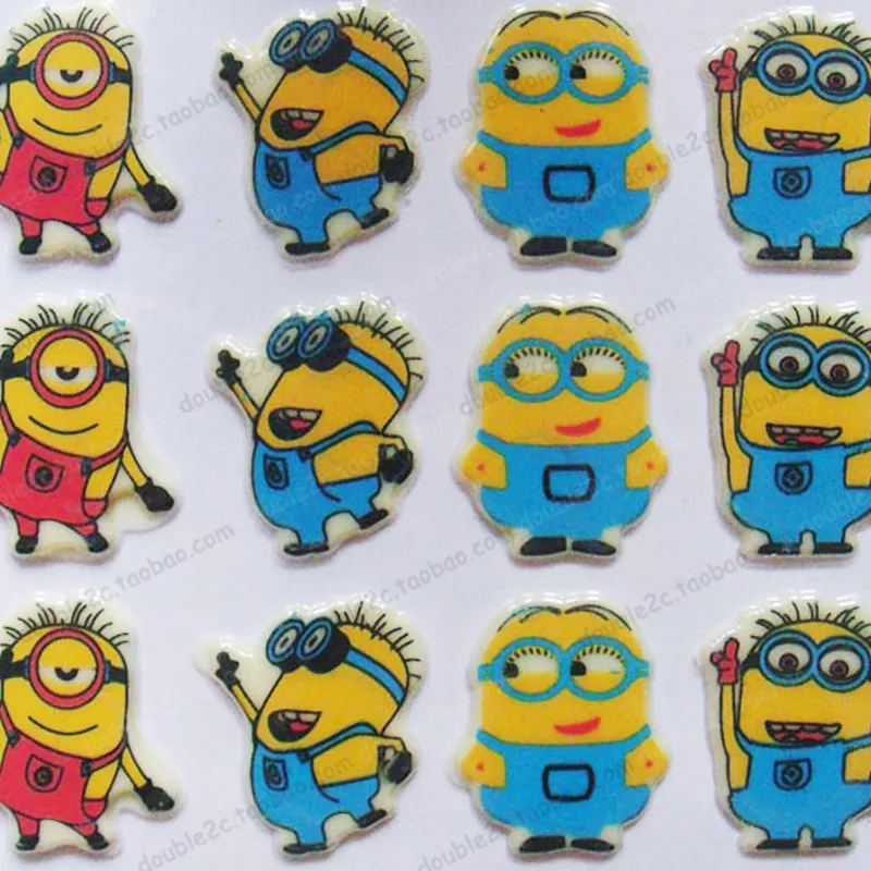36pcs/lot Minions Chocolate Transfer sheet Mold 54x45mm Molds Candy Moldes Plastic Baking Pastry Tools sugar stamp paper
36pcs/lot Minions Chocolate Transfer sheet Mold 54x45mm Molds Candy Moldes Plastic Baking Pastry Tools sugar stamp paper