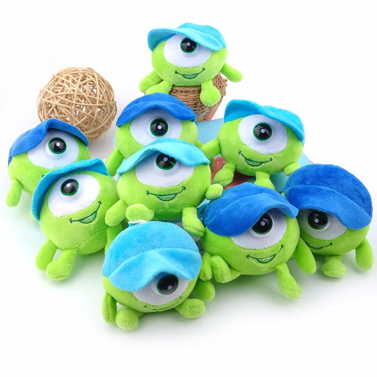 10cm Lovely Monsters University Mike Wazowski Plush Pendant Keychain Plush Toys Collection Christmas Gift
10cm Lovely Monsters University Mike Wazowski Plush Pendant Keychain Plush Toys Collection Christmas Gift