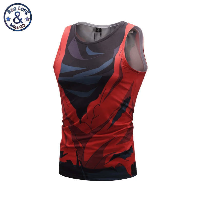 Men Anime Dragon Ball Vest 3D Son Goku Print Tank Tops Muscle Shirt Compression Tank Tops Tight Fitting Fitness Tops Tees
Men Anime Dragon Ball Vest 3D Son Goku Print Tank Tops Muscle Shirt Compression Tank Tops Tight Fitting Fitness Tops Tees