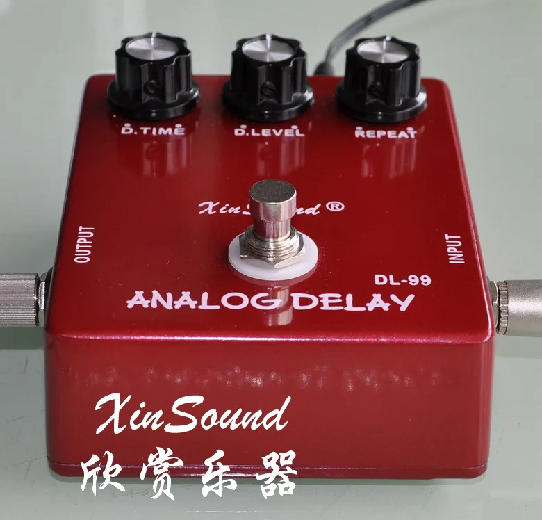 TRUE BBD Chip Analog Delay DL-99A Guitar Effects Pedal and True Bypass by XinSound
TRUE BBD Chip Analog Delay DL-99A Guitar Effects Pedal and True Bypass by XinSound