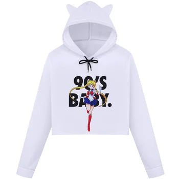 Summer New Arrival Fashion Hoody Ladies Kawaii Sailor Moon 90s Baby Print Funny Oversized Sweatshirt Harajuku Kpop Hoddies Women
Summer New Arrival Fashion Hoody Ladies Kawaii Sailor Moon 90s Baby Print Funny Oversized Sweatshirt Harajuku Kpop Hoddies Women