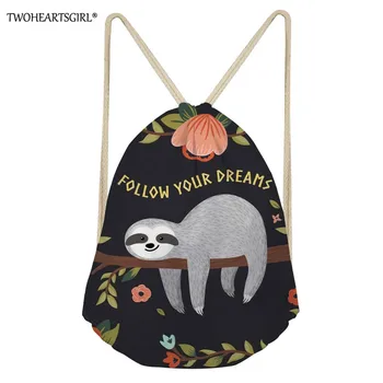 TWOHEARTSGIRL Cute Sloth Drawstring Bag for Women Cartoon Girls Kids School Backpack Travel Cinch Sack Pack
TWOHEARTSGIRL Cute Sloth Drawstring Bag for Women Cartoon Girls Kids School Backpack Travel Cinch Sack Pack