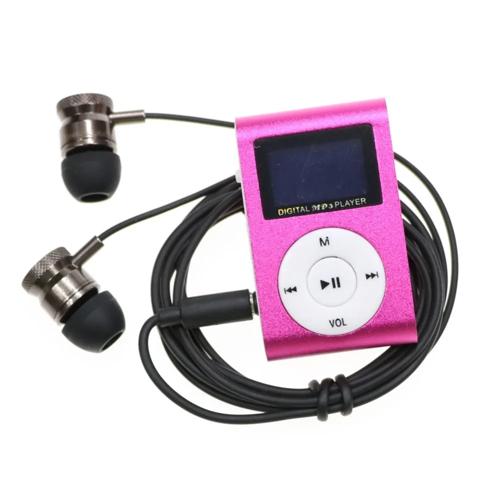 High quality MP3 music player + Metal stereo Earphone Kits Mini Clip mp3 Player with Micro TF/SD Slot
High quality MP3 music player + Metal stereo Earphone Kits Mini Clip mp3 Player with Micro TF/SD Slot