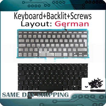 New for Macbook Pro Retina 15" A1398 Deutsch QWERTZ Keyboard German DE Germany Keyboard w/ Backlight Backlit 2012-2015 Year
New for Macbook Pro Retina 15" A1398 Deutsch QWERTZ Keyboard German DE Germany Keyboard w/ Backlight Backlit 2012-2015 Year