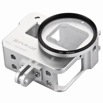 PULUZ For GoPro HERO 7 6/5 Housing Shell Hard Protective Cage+52mm UV Lens 8*6*4.6cm Case For Go Pro Hero5 2018
PULUZ For GoPro HERO 7 6/5 Housing Shell Hard Protective Cage+52mm UV Lens 8*6*4.6cm Case For Go Pro Hero5 2018