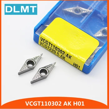 10Pcs VCGT110302 AK H01 VCGT220.5 Aluminum cutter blade Insert Mill Tool Machining Center Cutting Tool wood turning tools AL+TIN
10Pcs VCGT110302 AK H01 VCGT220.5 Aluminum cutter blade Insert Mill Tool Machining Center Cutting Tool wood turning tools AL+TIN