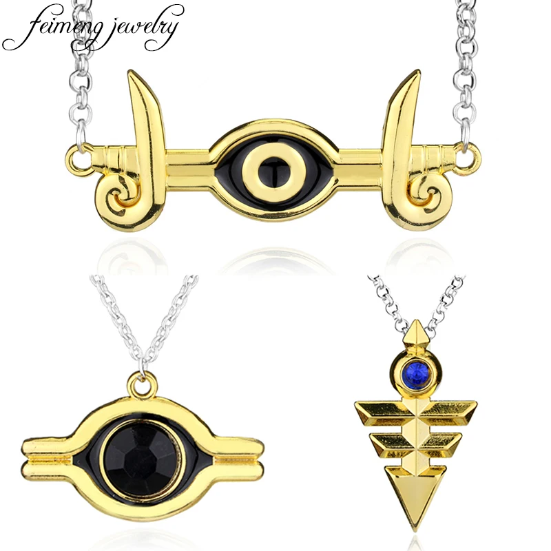 Anime Yu-Gi-Oh Necklace Millenium Puzzle YuGiOh Yugi Egypt Eye of Horus Pendant Necklaces For Women Men Fashion Gifts Collar
Anime Yu-Gi-Oh Necklace Millenium Puzzle YuGiOh Yugi Egypt Eye of Horus Pendant Necklaces For Women Men Fashion Gifts Collar