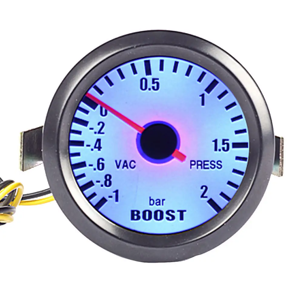 EE support 2" 52mm Universal Automobile Clock Black Shell White Screen Pointer Bar Turbo Boost Vacuum Gauge Meter Free Shipping
EE support 2" 52mm Universal Automobile Clock Black Shell White Screen Pointer Bar Turbo Boost Vacuum Gauge Meter Free Shipping