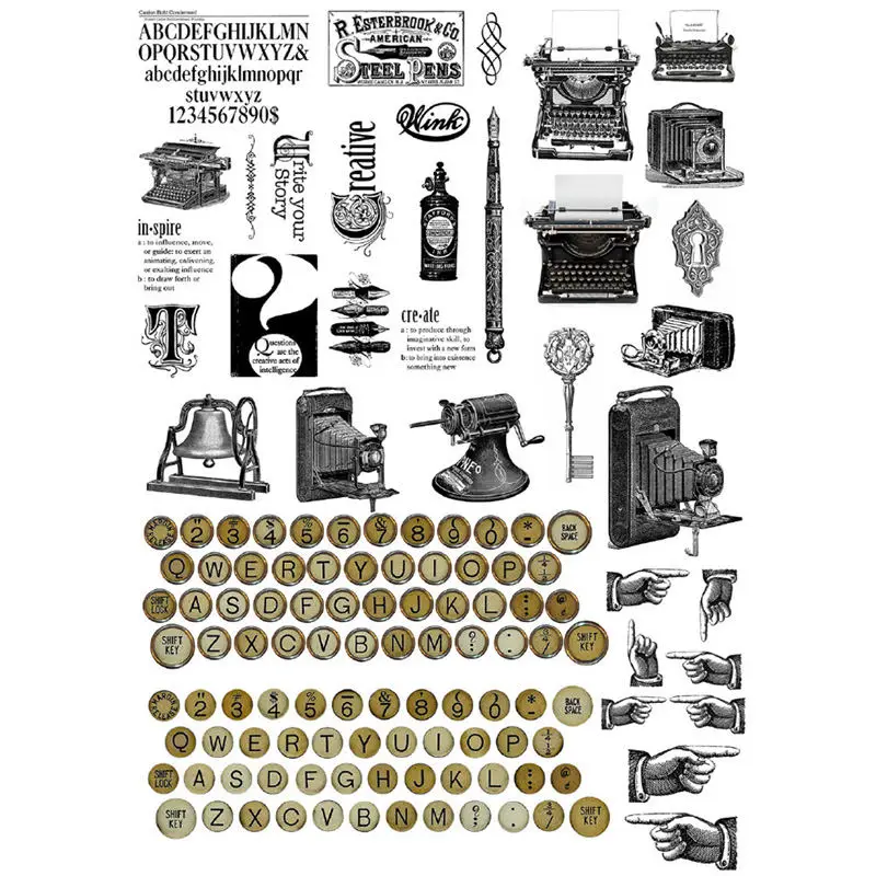 2 pcs/lot Vintage Typewriter Deco Scrapbook Bullet Journal Stationery Stickers Planner Poster Post It Patchwork Craft Supplies
2 pcs/lot Vintage Typewriter Deco Scrapbook Bullet Journal Stationery Stickers Planner Poster Post It Patchwork Craft Supplies