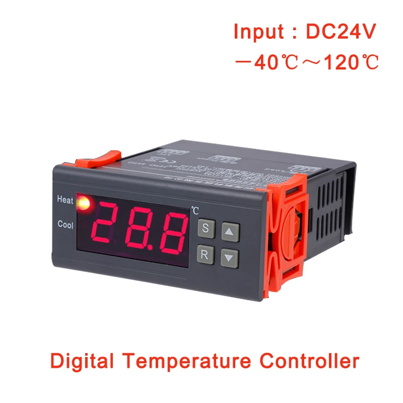 MH-1210A High perssion digital thermostat electronic temperature control refrigeration heating controller 12V 24V 110V 220V
MH-1210A High perssion digital thermostat electronic temperature control refrigeration heating controller 12V 24V 110V 220V