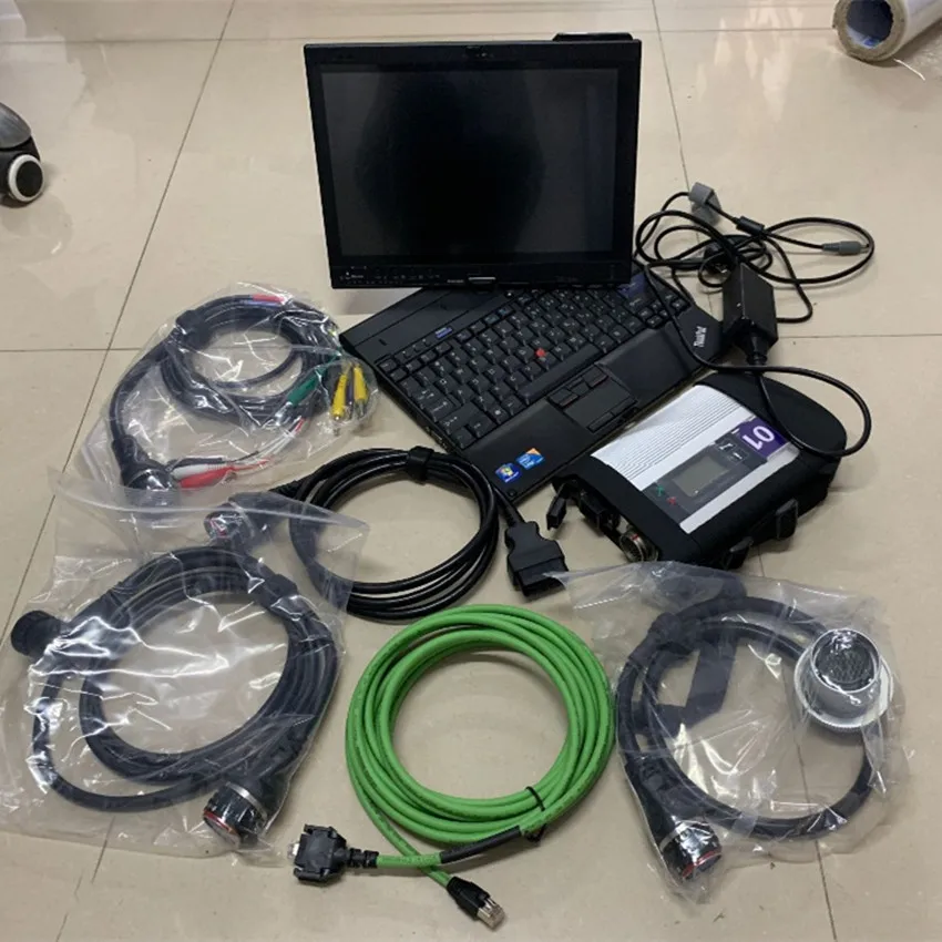 

Mb Sd Connect c4 Star Diagnosis with Hdd Newest Software 2023.12 Installed in Laptop Thinkpad x220T Tablet i5 4g Ready to Use