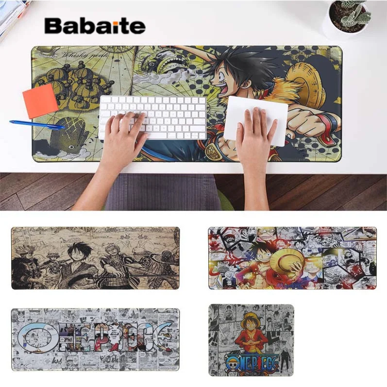 Babaite One Piece Customized MousePads Computer Laptop Anime Mouse Mat Speed/Control Version Large Gaming Mouse Pad
Babaite One Piece Customized MousePads Computer Laptop Anime Mouse Mat Speed/Control Version Large Gaming Mouse Pad