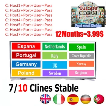 DVB-S2 Receptor Cccam cline for 1 year Spain Oscam cline use for GT media V9 Super V8 Nova Satellite TV Receiver Europe channels
DVB-S2 Receptor Cccam cline for 1 year Spain Oscam cline use for GT media V9 Super V8 Nova Satellite TV Receiver Europe channels