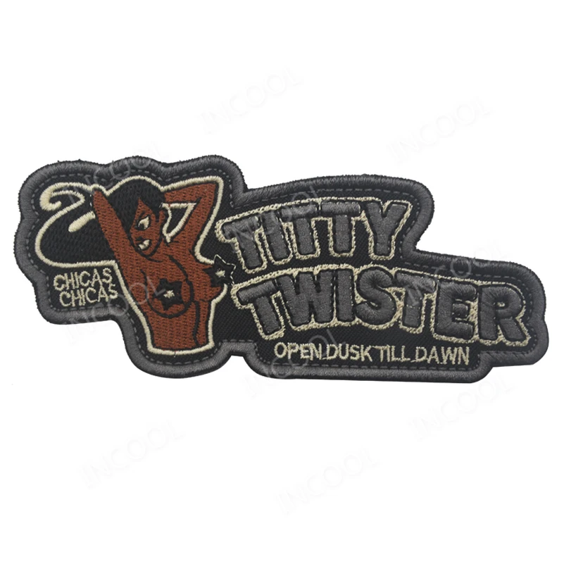 TITTY TWISTER Embroidery Patch Military Morale Patch 3D Tactical Emblem Applique Combat Embroidered Badges For Clothing Backpack
TITTY TWISTER Embroidery Patch Military Morale Patch 3D Tactical Emblem Applique Combat Embroidered Badges For Clothing Backpack