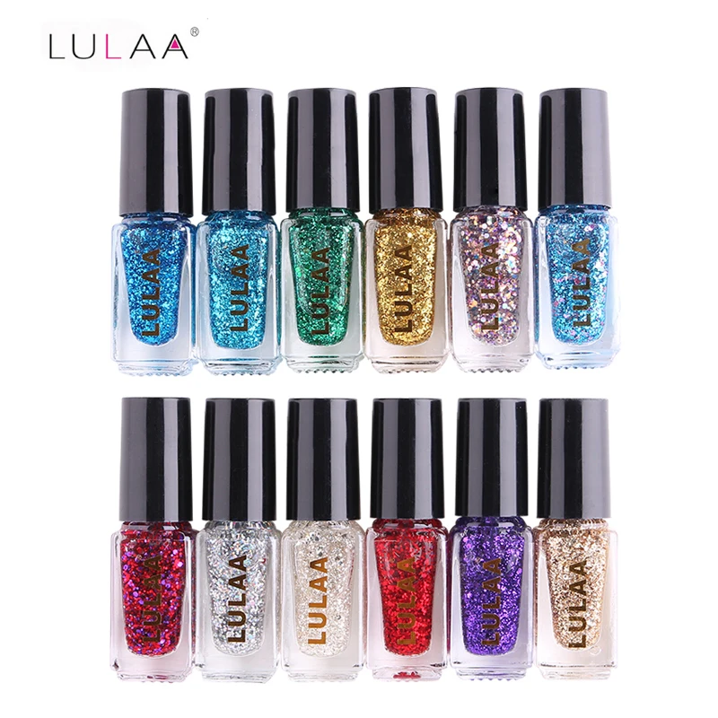 Lulaa 6ml Nail Polish Gorgeous 12-Colors Nail Gel Polish Metal Sequins Varnish Semi-permanent Gel Immersion Nail Polish
Lulaa 6ml Nail Polish Gorgeous 12-Colors Nail Gel Polish Metal Sequins Varnish Semi-permanent Gel Immersion Nail Polish