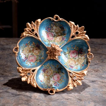fruit pots of the living room decoration ware Mediterranean style fruit plate decoration four petal dry fruit
fruit pots of the living room decoration ware Mediterranean style fruit plate decoration four petal dry fruit