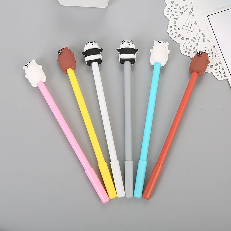 36 pcs Cartoon Stationery Fat Bear Neutral Pen Cute Student Water Creative Office Supplies Signature Pen
36 pcs Cartoon Stationery Fat Bear Neutral Pen Cute Student Water Creative Office Supplies Signature Pen