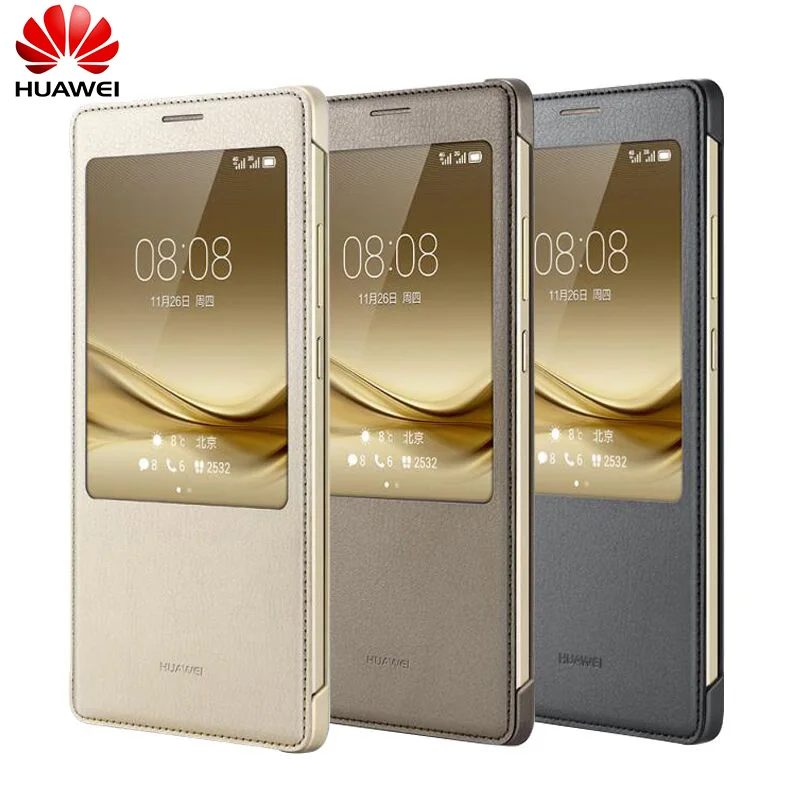 100% Original Huawei Mate 8 Flip Case leather luxury case cover Mate 8 Protective Cover Smart Window View Auto wake up With Box
100% Original Huawei Mate 8 Flip Case leather luxury case cover Mate 8 Protective Cover Smart Window View Auto wake up With Box