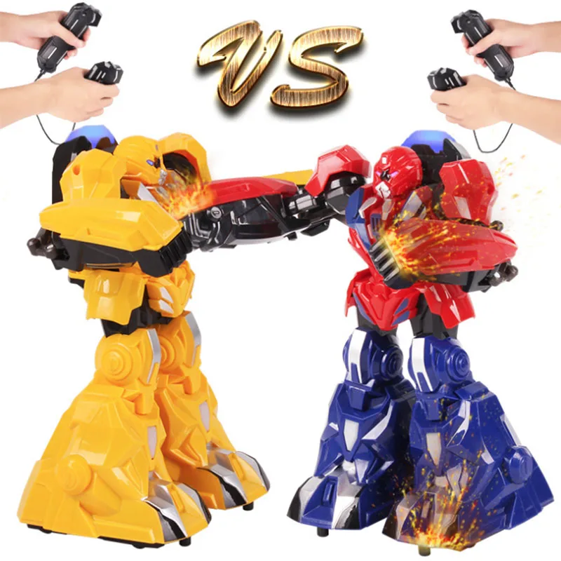 Mini Smart Battle RC Robots Child's Toys Remote Control Robot Soldier Model Boxing Game Kids Birthday Gift 2 Colors
Mini Smart Battle RC Robots Child's Toys Remote Control Robot Soldier Model Boxing Game Kids Birthday Gift 2 Colors