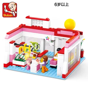 Sluban 0529 289pcs New pink dream - supermarket. Legoings toys for children educational building blocks 3D DIY Figures Birthday
Sluban 0529 289pcs New pink dream - supermarket. Legoings toys for children educational building blocks 3D DIY Figures Birthday