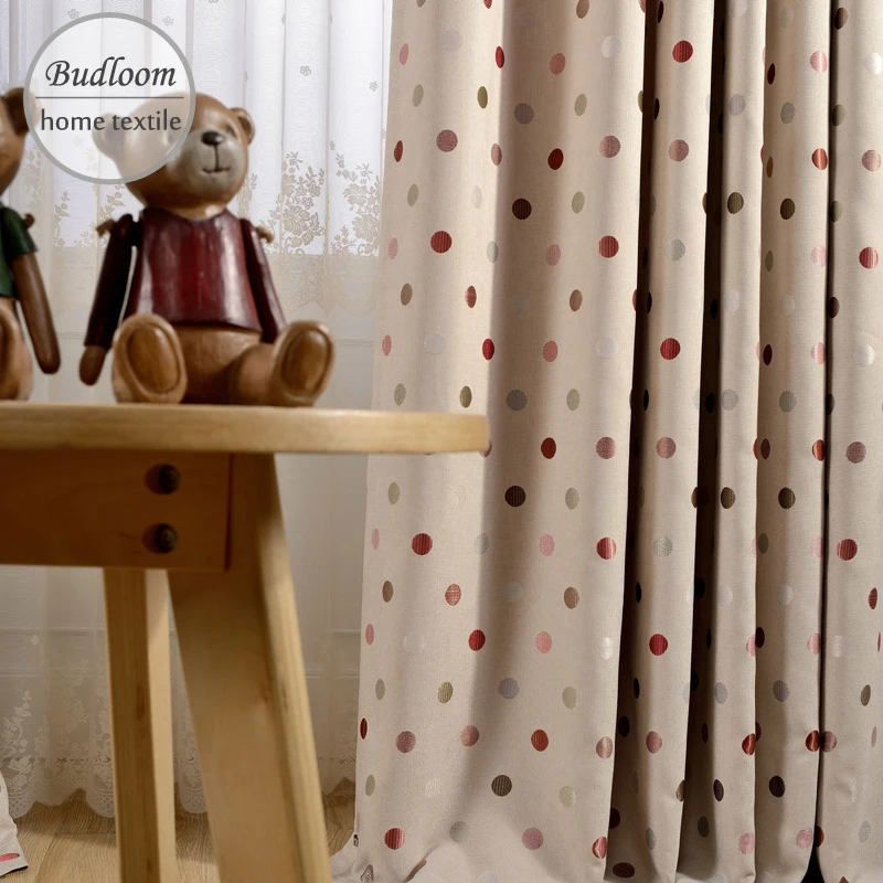 Yarn dyed jacquard polka dot blackout curtains for bedroom red dot curtains for girl's room thick window drapes for kids room
Yarn dyed jacquard polka dot blackout curtains for bedroom red dot curtains for girl's room thick window drapes for kids room