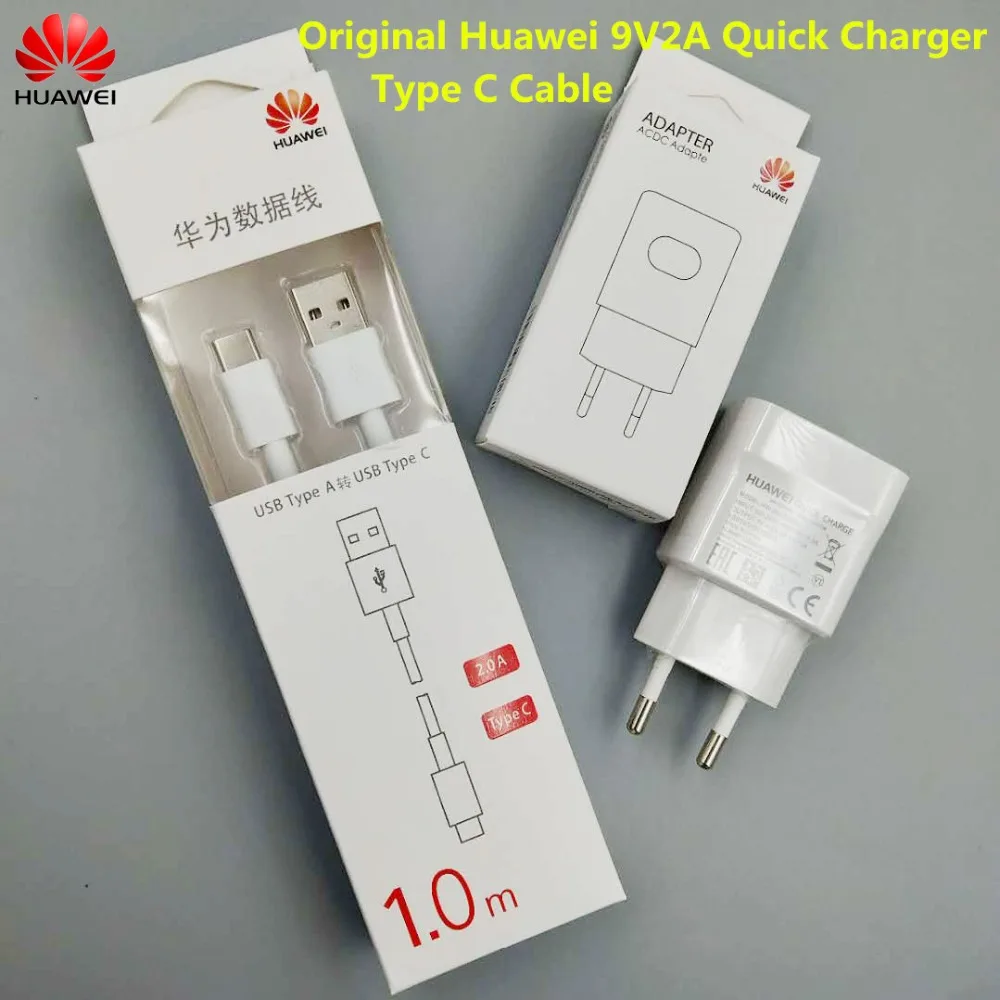 Быстрое настенное зарядное usb устройство huawei штепсельная вилка EU оригинальная