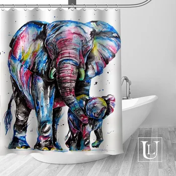 Custom art colourful ELEPHANT Shower Curtain MORE SIZE Waterproof Fabric Shower Curtain for Bathroom Decor Dropshipping
Custom art colourful ELEPHANT Shower Curtain MORE SIZE Waterproof Fabric Shower Curtain for Bathroom Decor Dropshipping