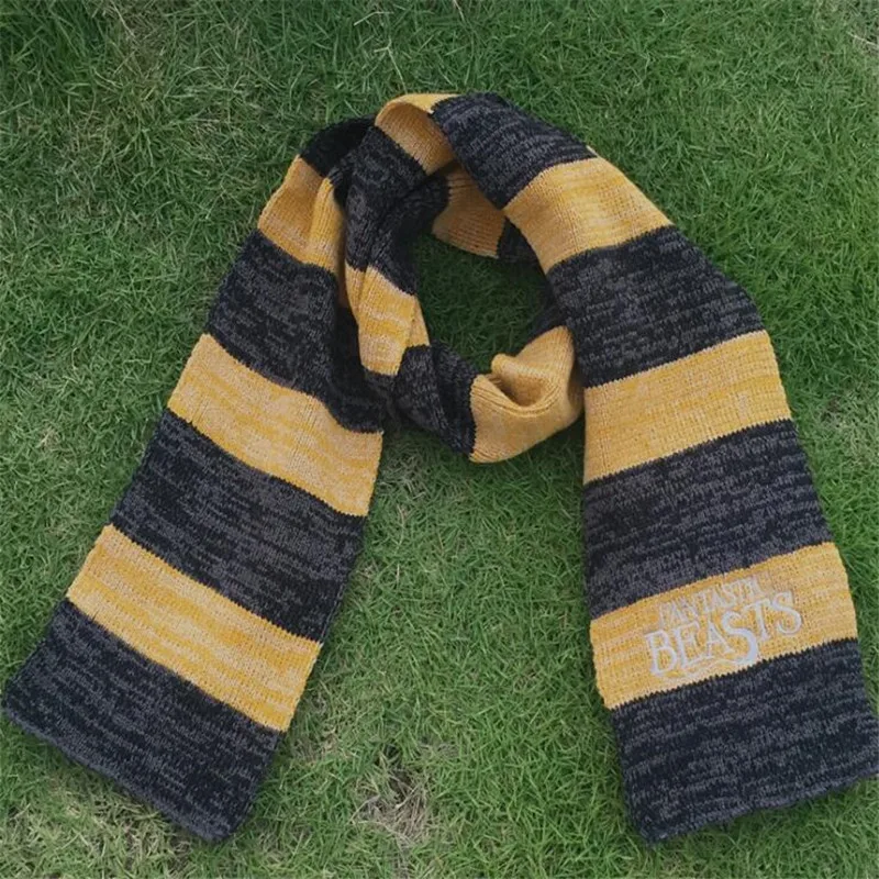 Movie Fantastic Beasts Newt Scarves Cosplay Costumes Accessories Black Yellow Cos Scarf Best Gift
Movie Fantastic Beasts Newt Scarves Cosplay Costumes Accessories Black Yellow Cos Scarf Best Gift