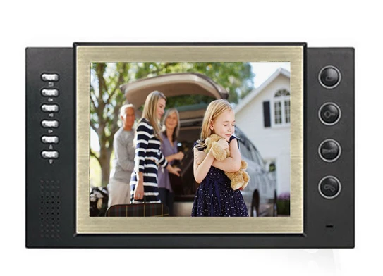 TFT Monitor LCD Color 8" LCD Video Door Phone Doorbell Intercom Home Security Video System Monitor w/t SD Card Slot
TFT Monitor LCD Color 8" LCD Video Door Phone Doorbell Intercom Home Security Video System Monitor w/t SD Card Slot