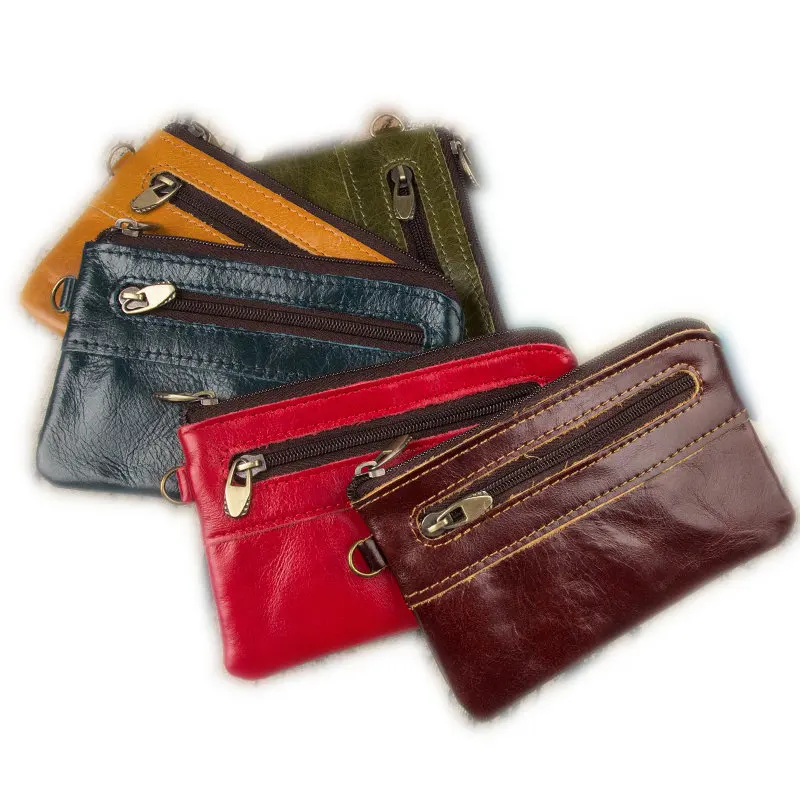 Genuine Leather Slim Coin Purse Women Coffee Coin Purse Men Zipper Around Wallet Card Holder
Genuine Leather Slim Coin Purse Women Coffee Coin Purse Men Zipper Around Wallet Card Holder