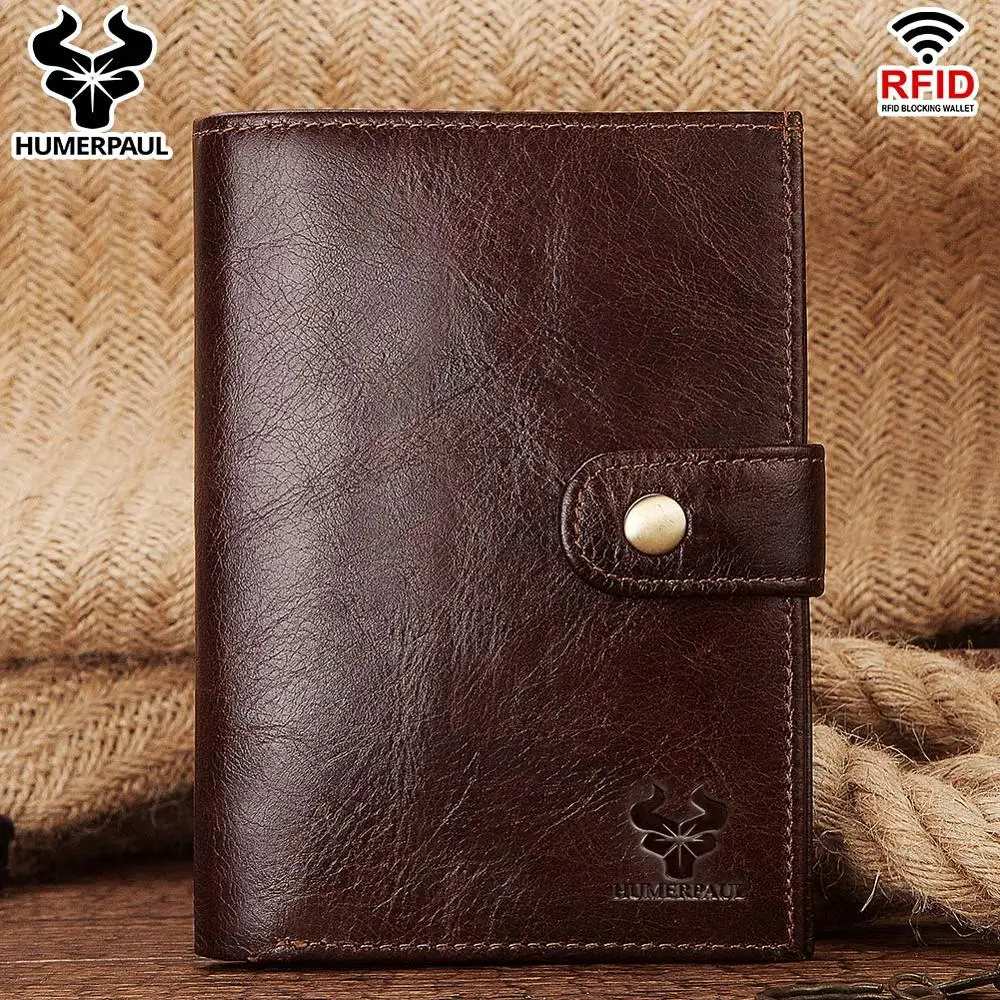 2019 New Arrival RFID Genuine Leather Passport Holder with Coin Pocket Classic Men's Wallet Male Casual Cards Holder
2019 New Arrival RFID Genuine Leather Passport Holder with Coin Pocket Classic Men's Wallet Male Casual Cards Holder