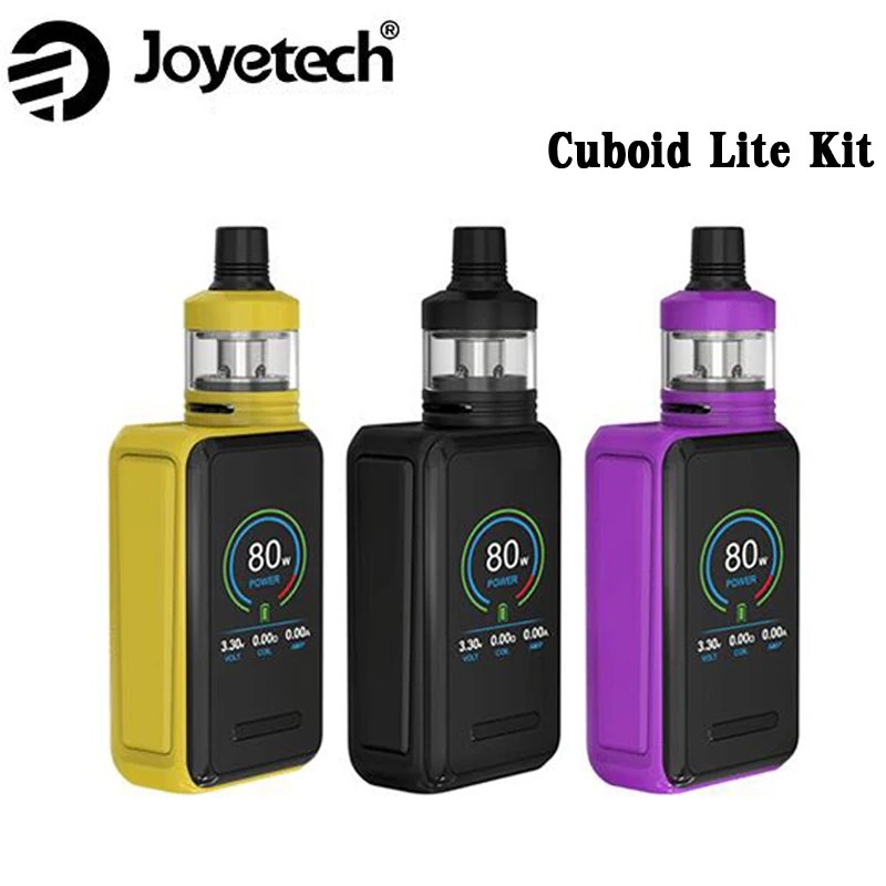Original E-Cigarettes Joyetech Cuboid Lite Kit 80W Cuboid Lite Box Mod 3000mAh Battery Vape and Exceed D22 2ml Atomizer EX Coil
Original E-Cigarettes Joyetech Cuboid Lite Kit 80W Cuboid Lite Box Mod 3000mAh Battery Vape and Exceed D22 2ml Atomizer EX Coil