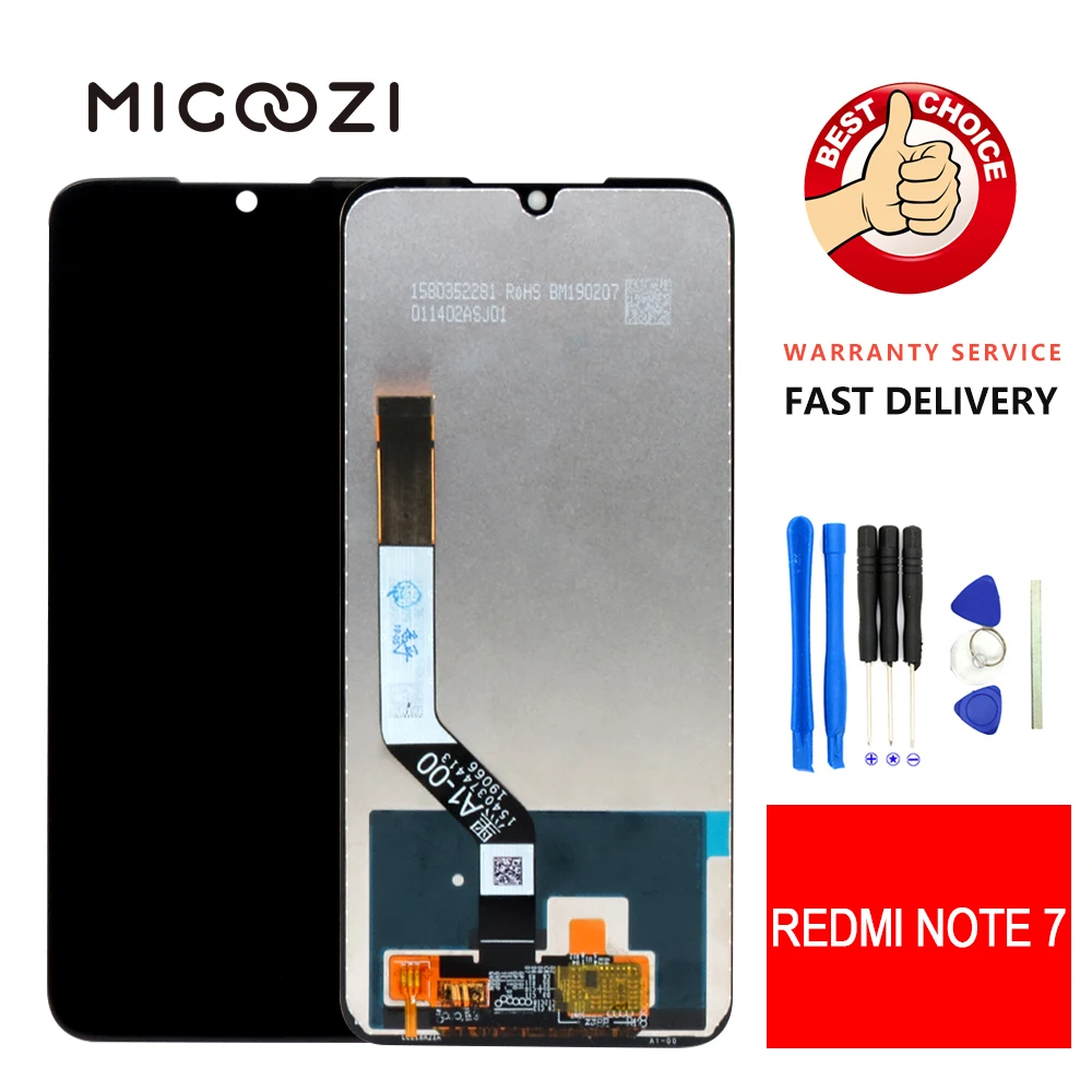 For Xiaomi Redmi Note 7 LCD Display Screen Digitizer Assembly Screen for Xiaomi Redmi Note 7 Display LCD Replacement
For Xiaomi Redmi Note 7 LCD Display Screen Digitizer Assembly Screen for Xiaomi Redmi Note 7 Display LCD Replacement