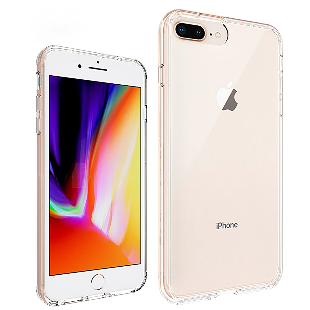TPU + PC Cover For iphone 7 plus case Phenvel Anti-drop rigid Transparent Case For iphone 8 plus iphone7 plus protective case
TPU + PC Cover For iphone 7 plus case Phenvel Anti-drop rigid Transparent Case For iphone 8 plus iphone7 plus protective case