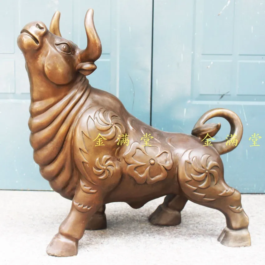 Factory Copper Feng Shui crafts Bronze copper home decoration crafts decoration extra large cattle opening gifts
Factory Copper Feng Shui crafts Bronze copper home decoration crafts decoration extra large cattle opening gifts
