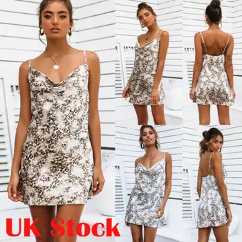 Stylish Women's Sling Sleeveless V-neck Backless High-waist Print Short Dress Lady Summer Casual Beach Club Party Sundress S-XL
Stylish Women's Sling Sleeveless V-neck Backless High-waist Print Short Dress Lady Summer Casual Beach Club Party Sundress S-XL