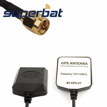 Superbat Mini GPS Active Antenna SMA Male Connector 1575.42MHz Car Navigation System Aerial Signal Booster 3M Cable Customizable
Superbat Mini GPS Active Antenna SMA Male Connector 1575.42MHz Car Navigation System Aerial Signal Booster 3M Cable Customizable