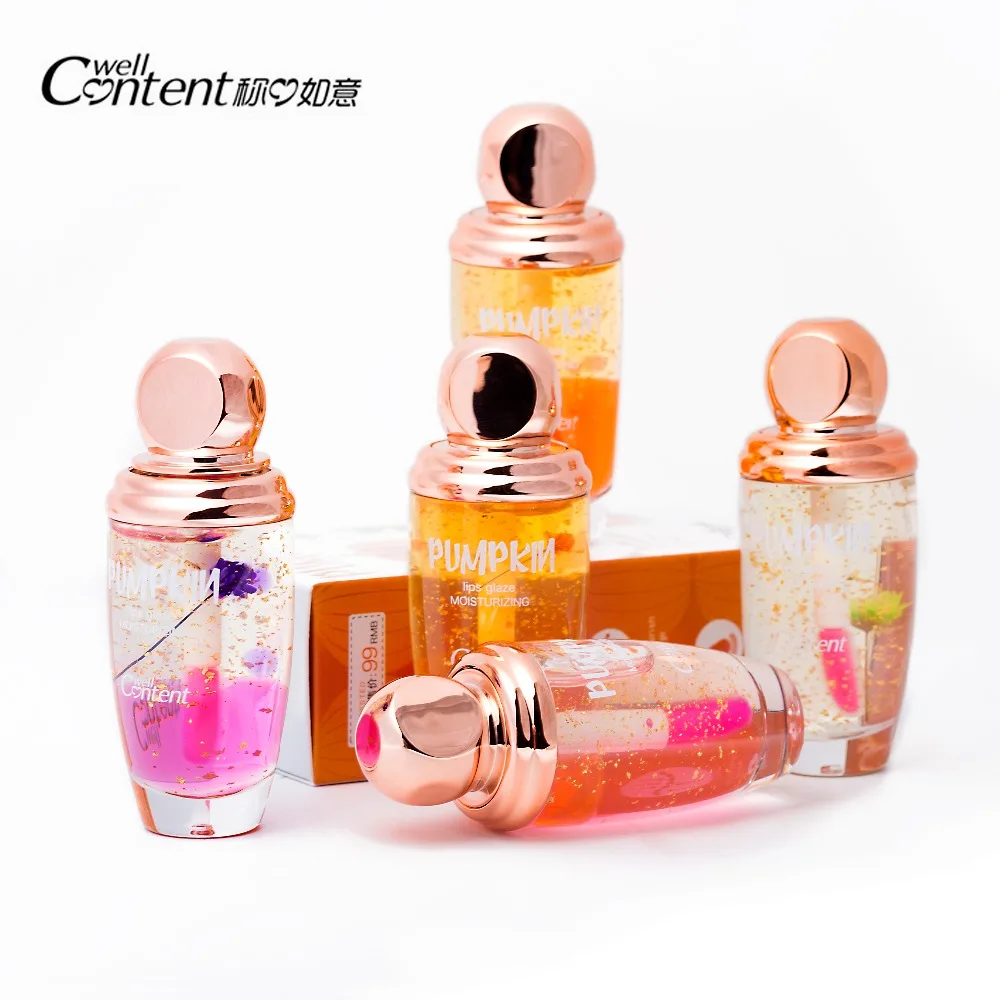 Korean style Jelly Lipstick 6Colors Crystal Gold Foil Flower Temperature Changed lip gloss Charming Lasting Moisturizing Makeup
Korean style Jelly Lipstick 6Colors Crystal Gold Foil Flower Temperature Changed lip gloss Charming Lasting Moisturizing Makeup