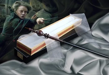 2019 New Iron Core Minerva Mcgonall Magic Wand/ Harry Magical Wand/ Original Ribbon Gift Box Packing Free Train Ticket
2019 New Iron Core Minerva Mcgonall Magic Wand/ Harry Magical Wand/ Original Ribbon Gift Box Packing Free Train Ticket