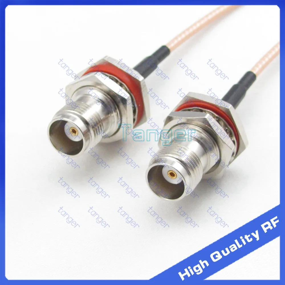 Hot Selling TNC female jack to TNC female jack straight with 20cm 8" 8inch RG316 RF Coaxial Pigtail Low Loss cable High Quality
Hot Selling TNC female jack to TNC female jack straight with 20cm 8" 8inch RG316 RF Coaxial Pigtail Low Loss cable High Quality